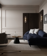 7й-VIP синяя софа