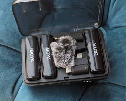 Беспроводные петличные микрофоны BOYA LINK