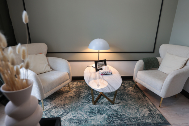 5й-VIP фисташковый 2 белых кресла ❄️