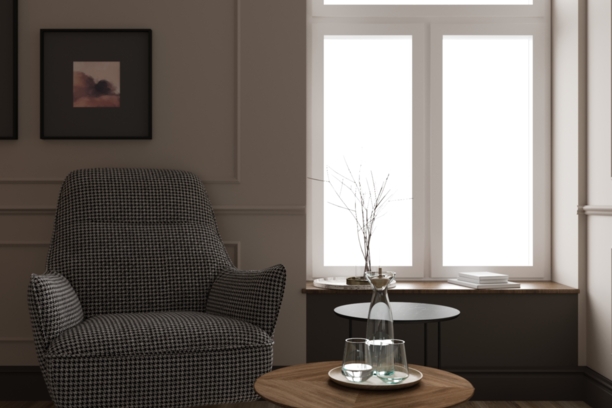 7й-VIP синяя софа