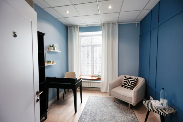 4й-VIP голубой 2 кресла ❄️