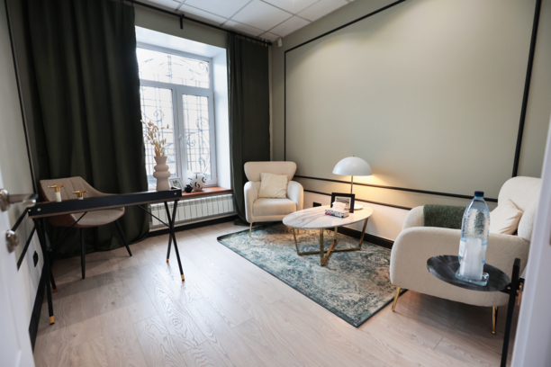 5й-VIP фисташковый 2 белых кресла ❄️